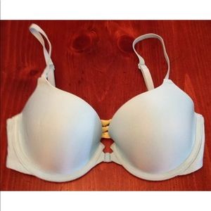 Victoria’s Secret lined Demi bra 32D Aqua